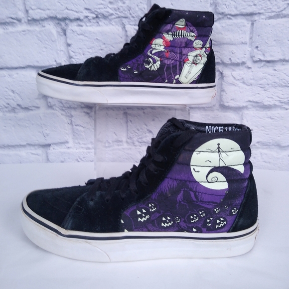 Vans Shoes - Vans Disney The Nightmare Before Christmas Sk8 High Sneakers Size 7